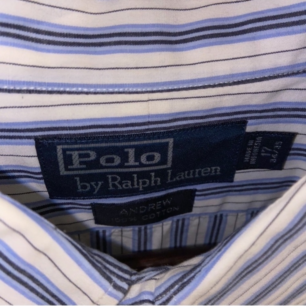 Polo by Ralph Lauren Button Up Dress Tee - Picture 2 of 3